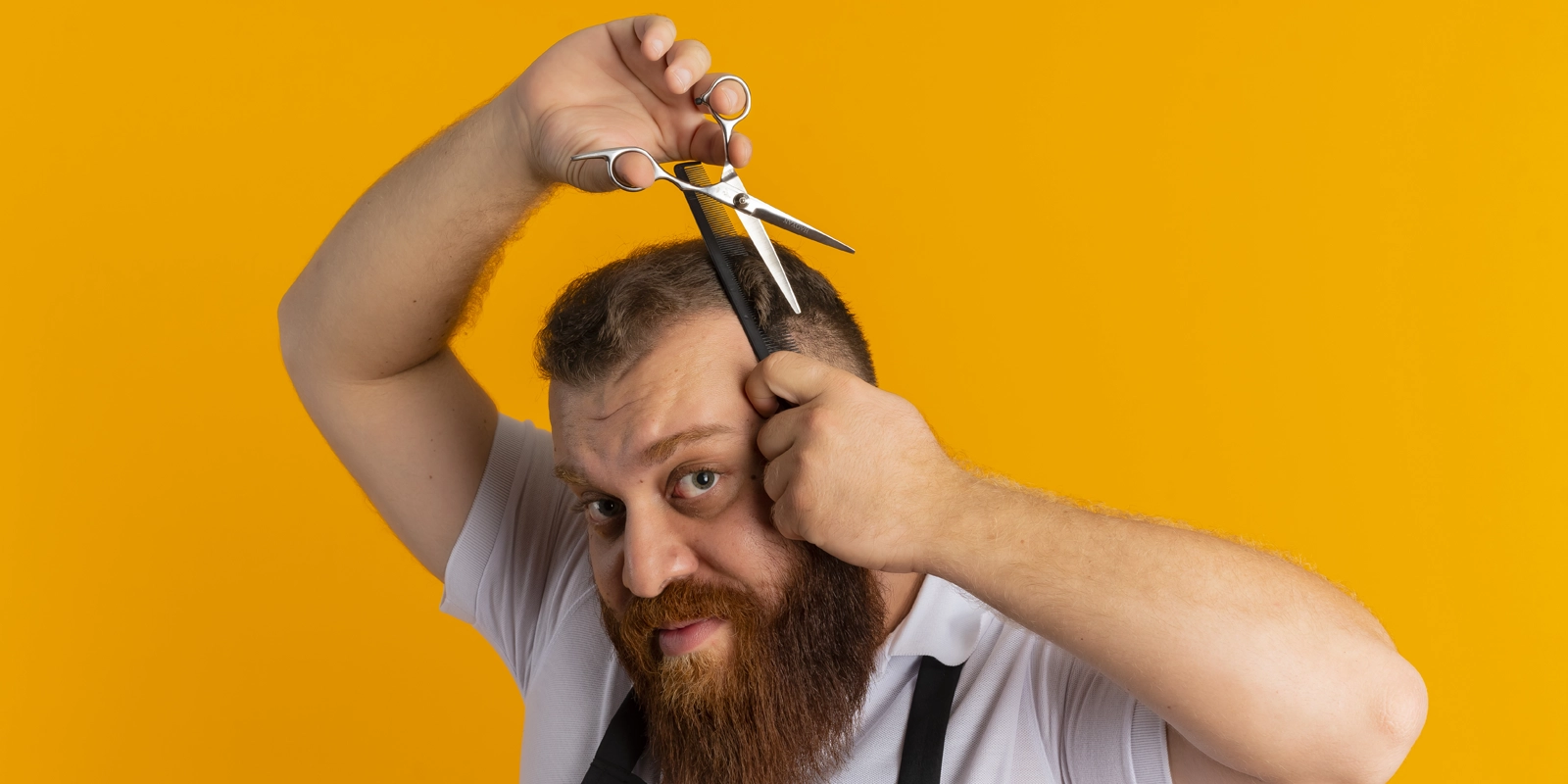 Why Men Should Think Twice Before Cutting Their Own Hair - Barber Craft