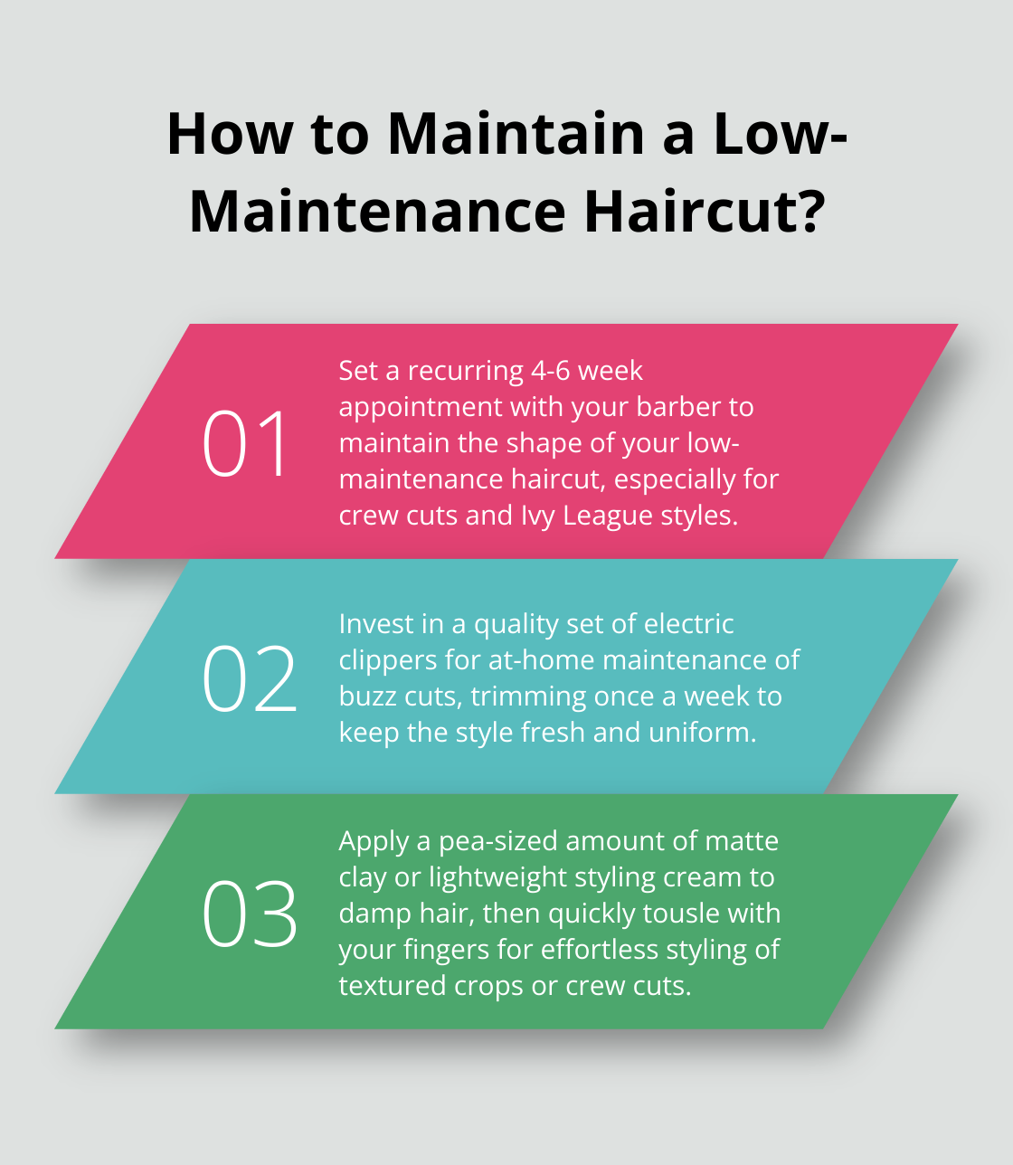 Infographic: How to Maintain a Low-Maintenance Haircut?